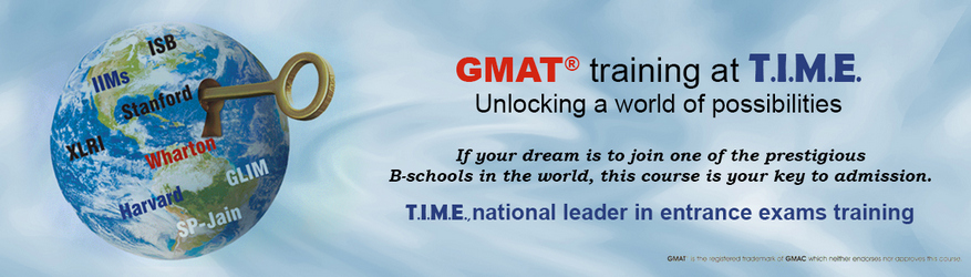 T.I.M.E Gmat banner